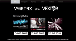 Desktop Screenshot of djvortex.com